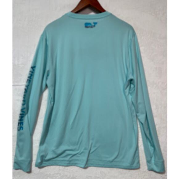 VINEYARD VINES Performance Long Sleeve Stretch UPF Fishing Shirt | Men's Size M - Picture 2 of 6